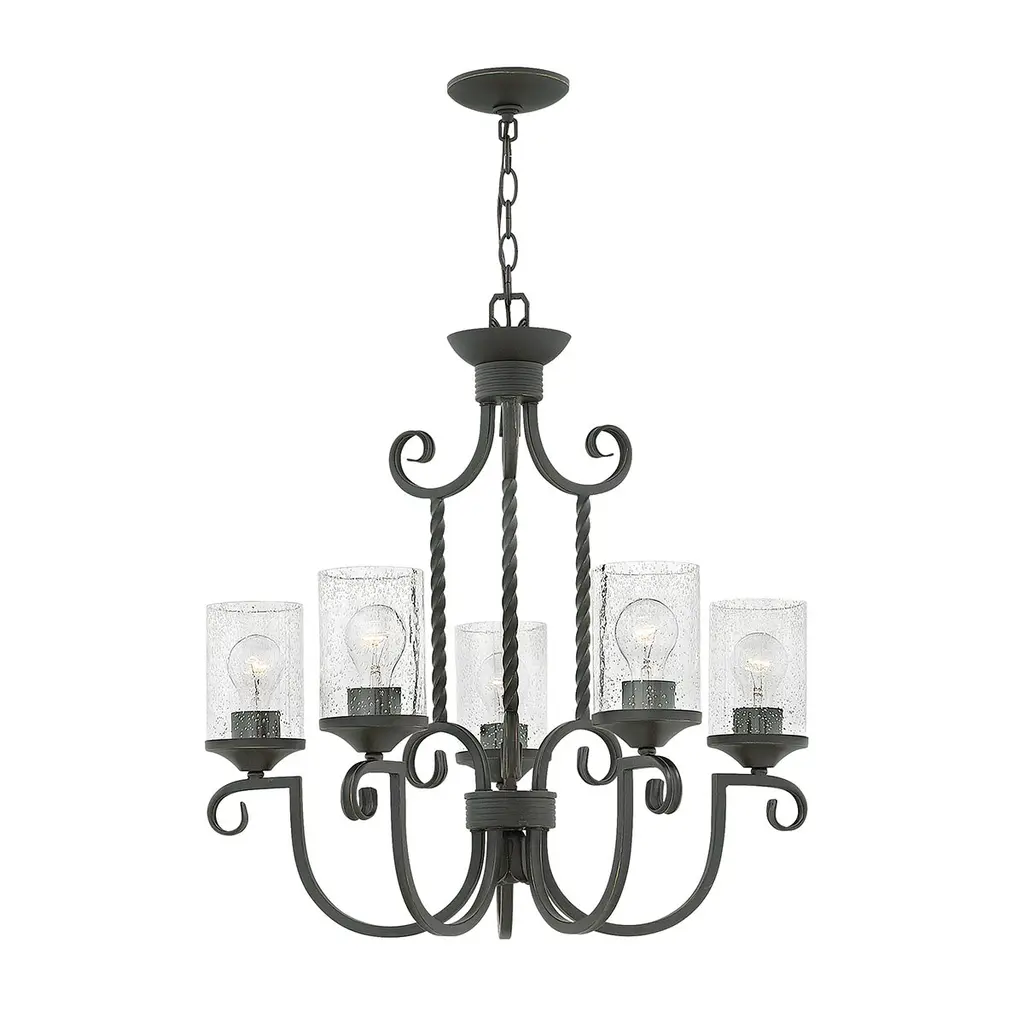 Lustre Casa 5 lumières — Lustres Hinkley · Elstead