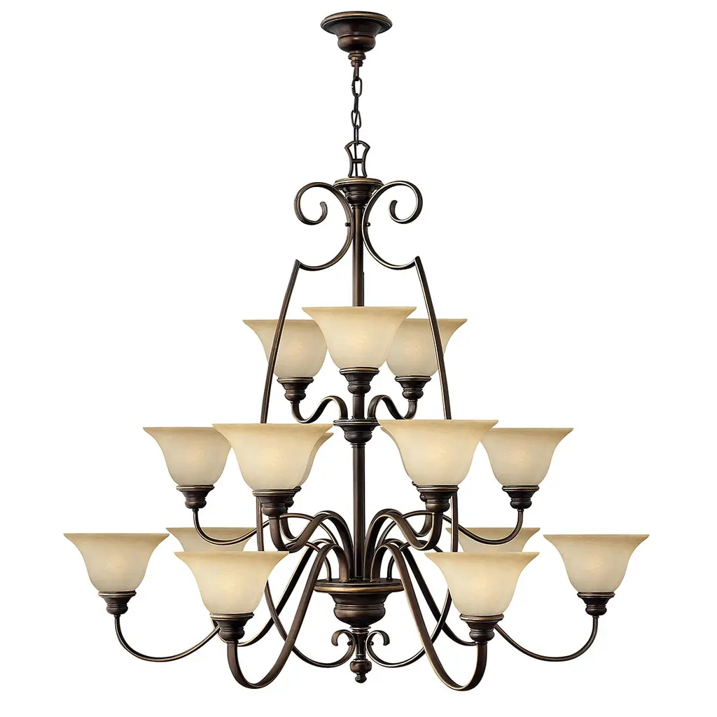 Lustre Cello 15 lumières — Lustres Hinkley · Elstead