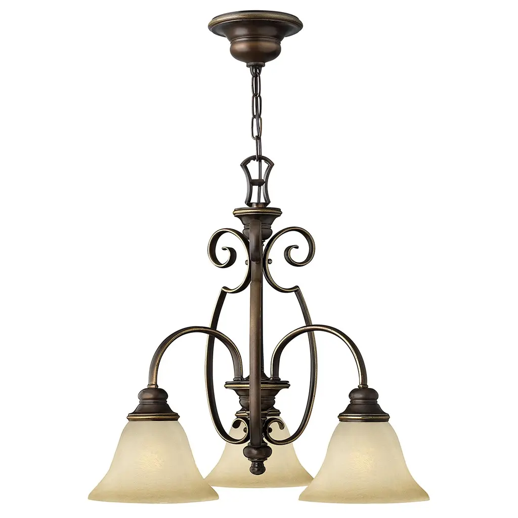 Lustre Cello 3 lumières — Lustres Hinkley · Elstead