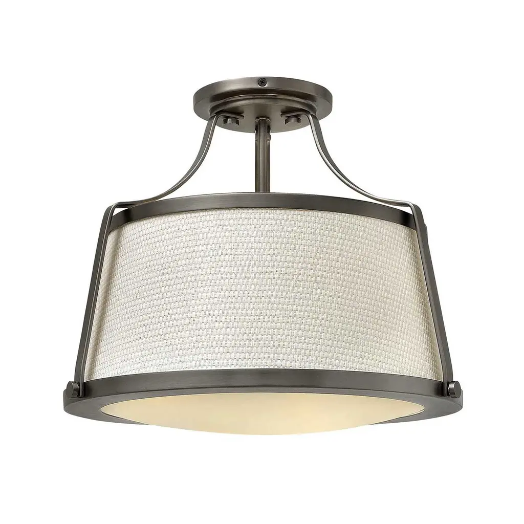 Plafonnier Charlotte 3 lumières — Plafonniers Hinkley · Elstead