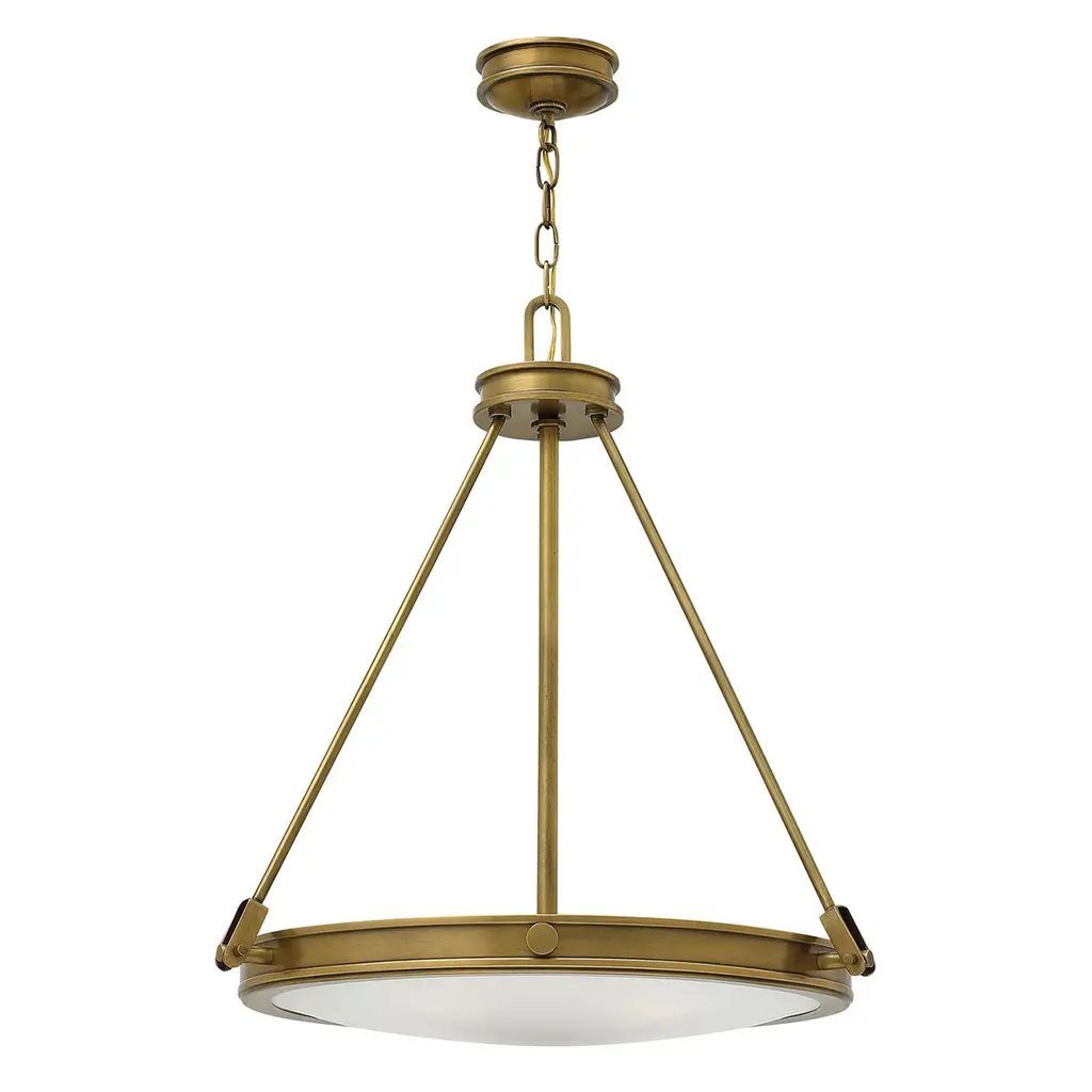 Suspension Collier 4 lumières — Suspensions Hinkley · Elstead