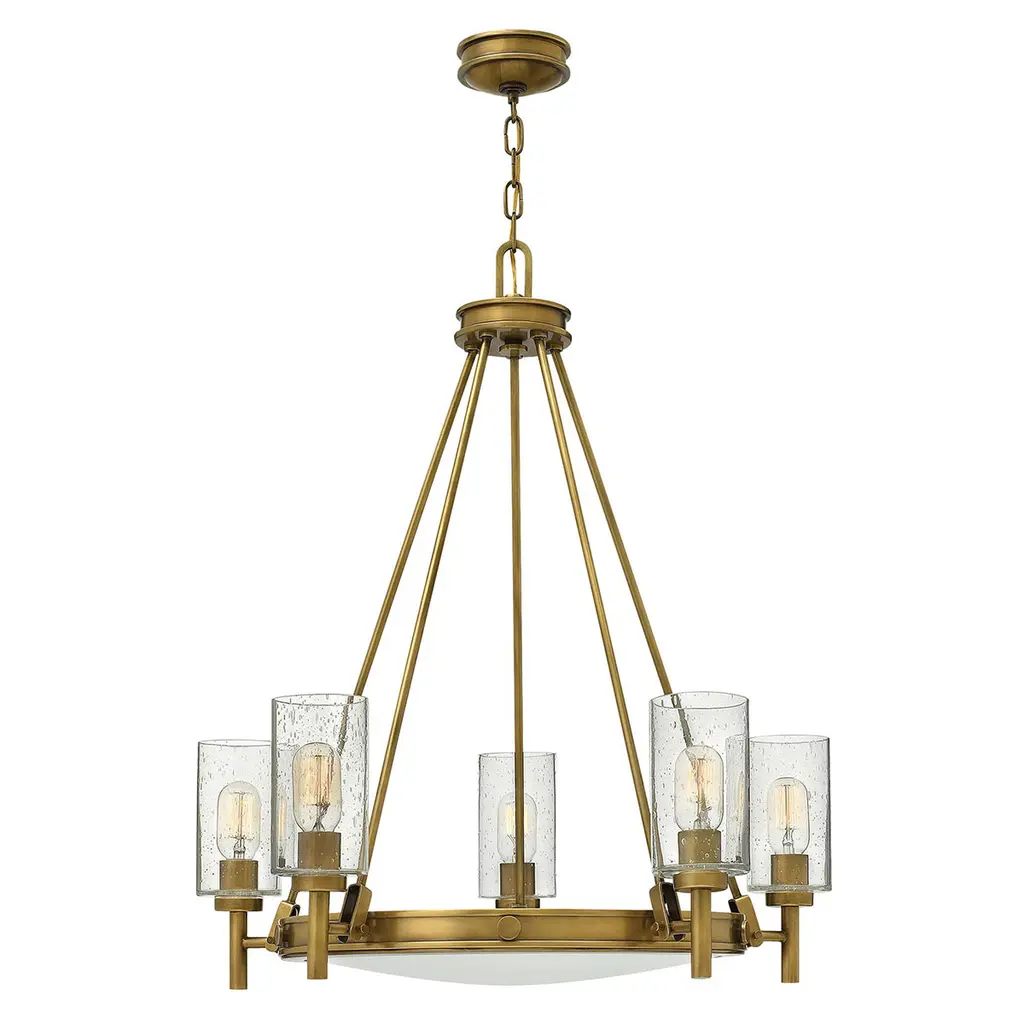 Lustre Collier 5 lumières — Lustres Hinkley · Elstead