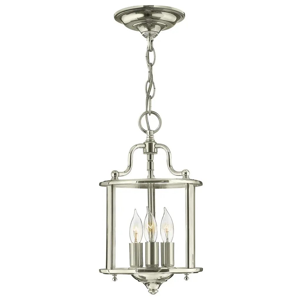 Suspension Gentry 3 lumières — Suspensions Hinkley · Elstead