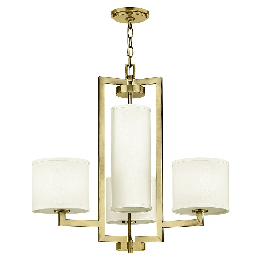 Lustre Hampton 4 lumières — Lustres Hinkley · Elstead