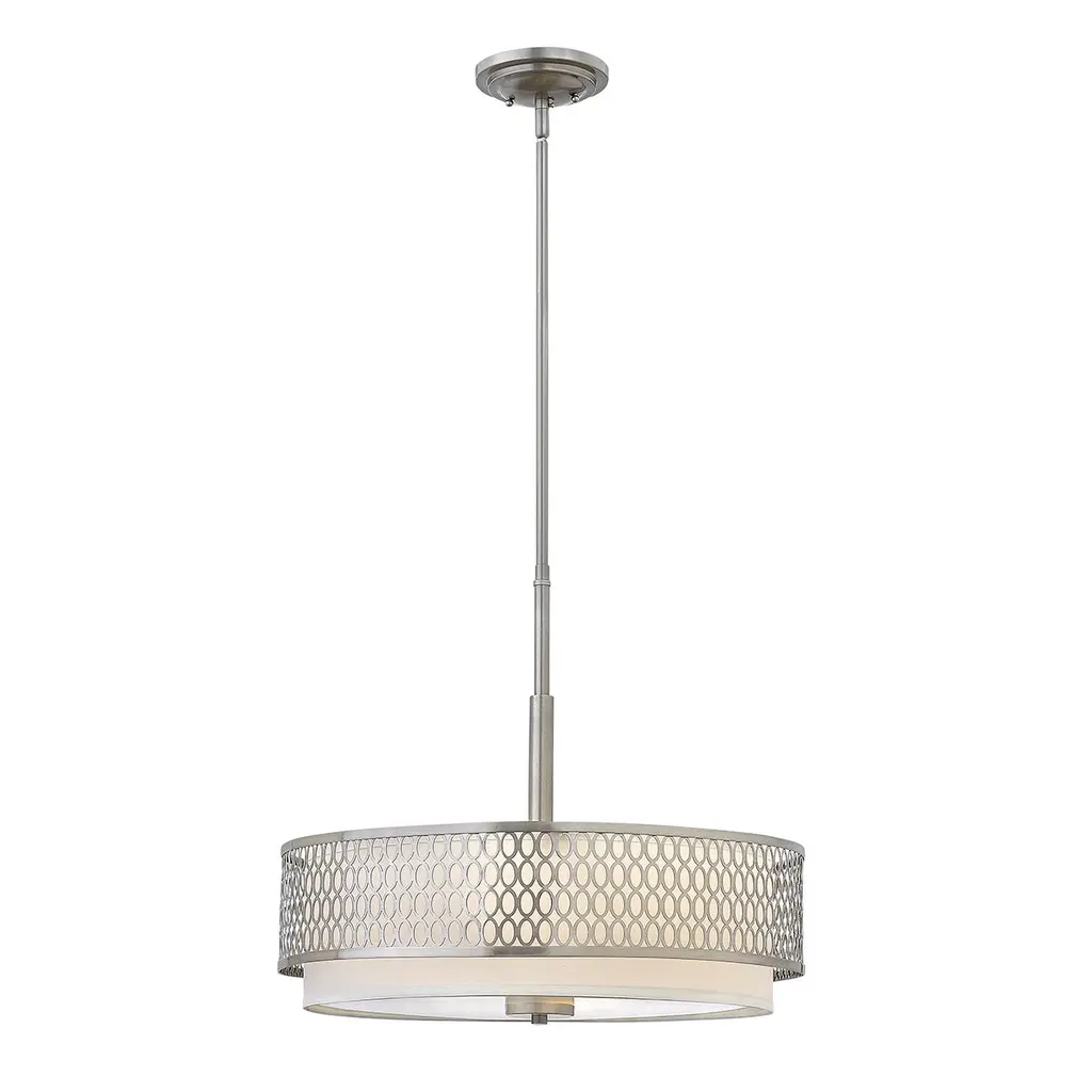 Suspension Jules 3 lumières — Suspensions Hinkley · Elstead