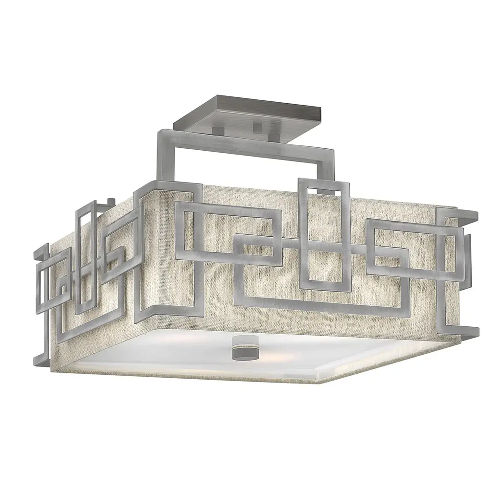 Plafonnier Lanza 3 lumières — Plafonniers Hinkley · Elstead