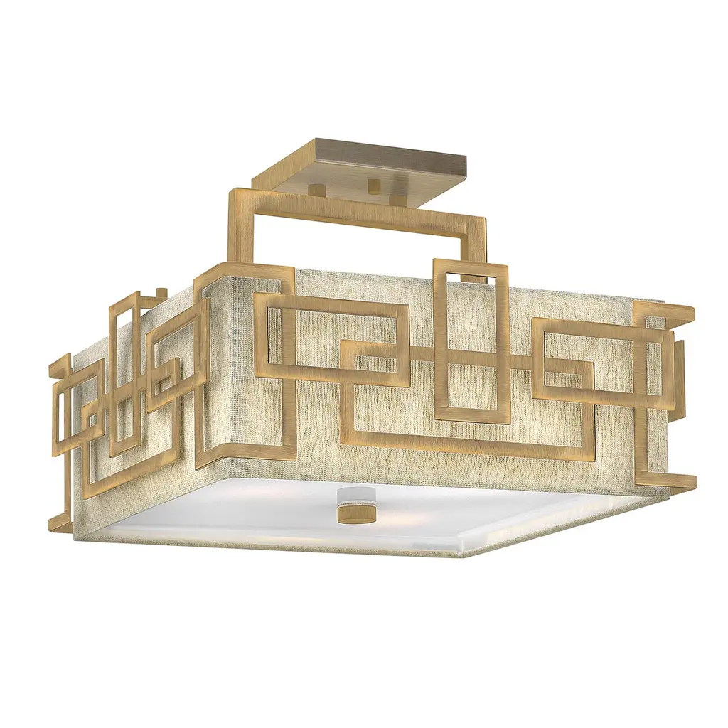 Plafonnier Lanza 3 lumières — Plafonniers Hinkley · Elstead