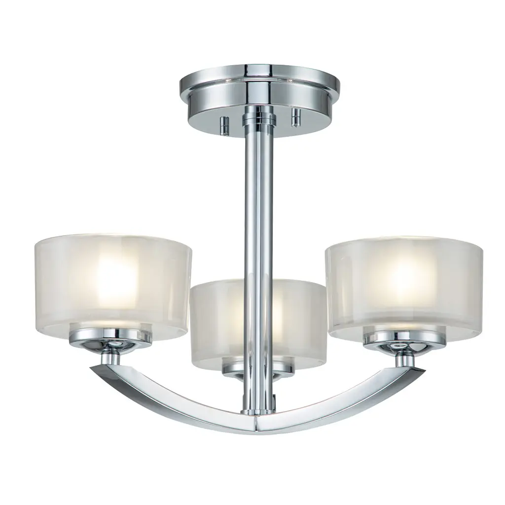 Plafonnier Meridian 3 lumières — Plafonniers Hinkley · Elstead