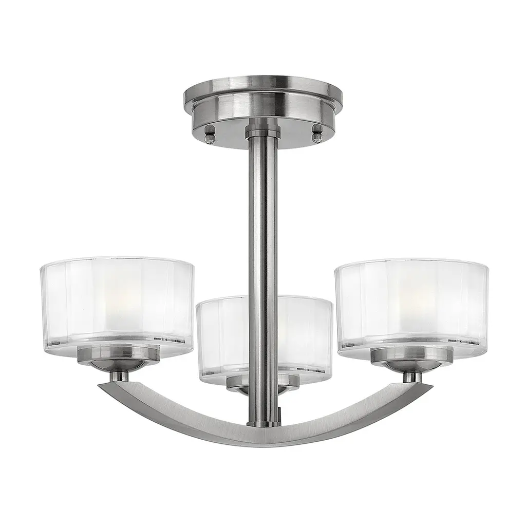 Plafonnier Meridian 3 lumières — Plafonniers Hinkley · Elstead