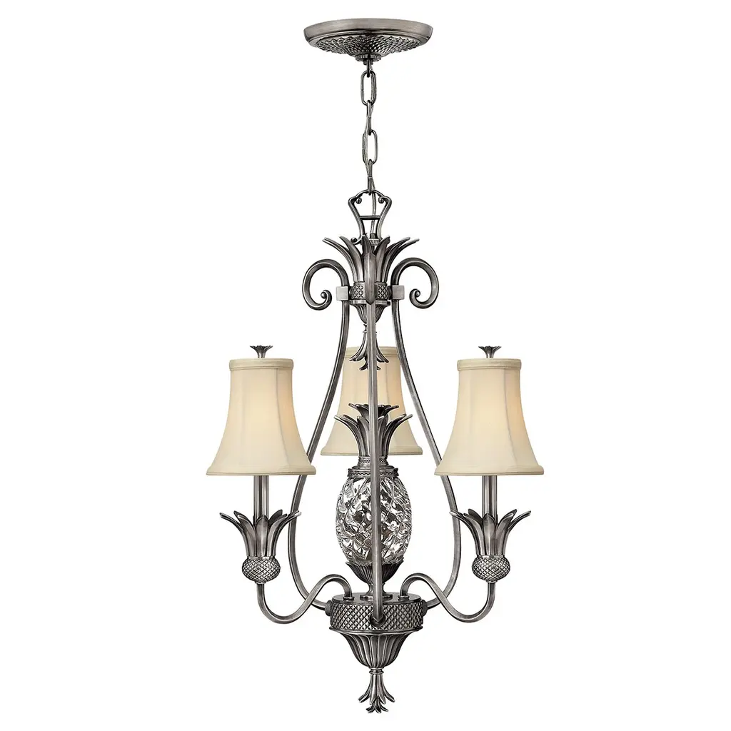 Lustre Plantation 4 lumières — Lustres Hinkley · Elstead