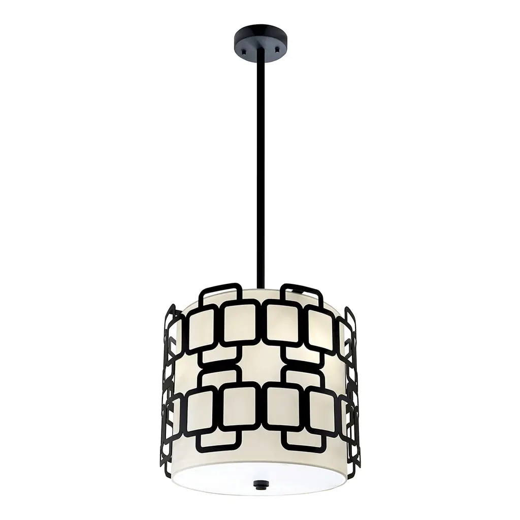 Suspension Sabina 3 lumières — Suspensions Hinkley · Elstead