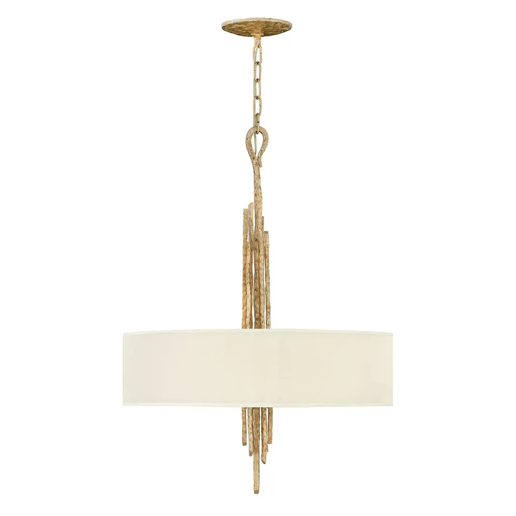 Suspension Spyre 6 lumières — Suspensions Hinkley · Elstead
