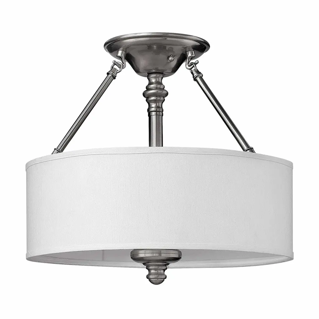 Plafonnier Sussex 3 lumières — Plafonniers Hinkley · Elstead