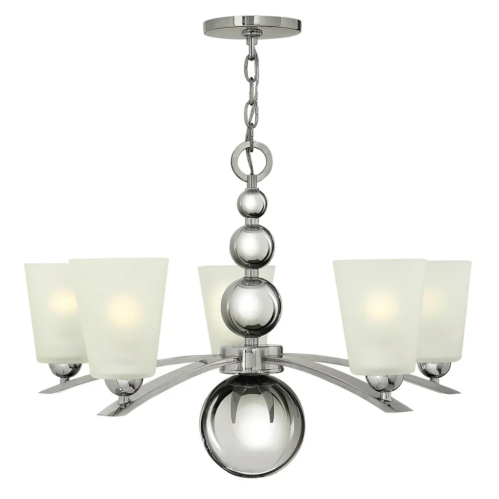 Lustre Zelda 5 lumières — Lustres Hinkley · Elstead
