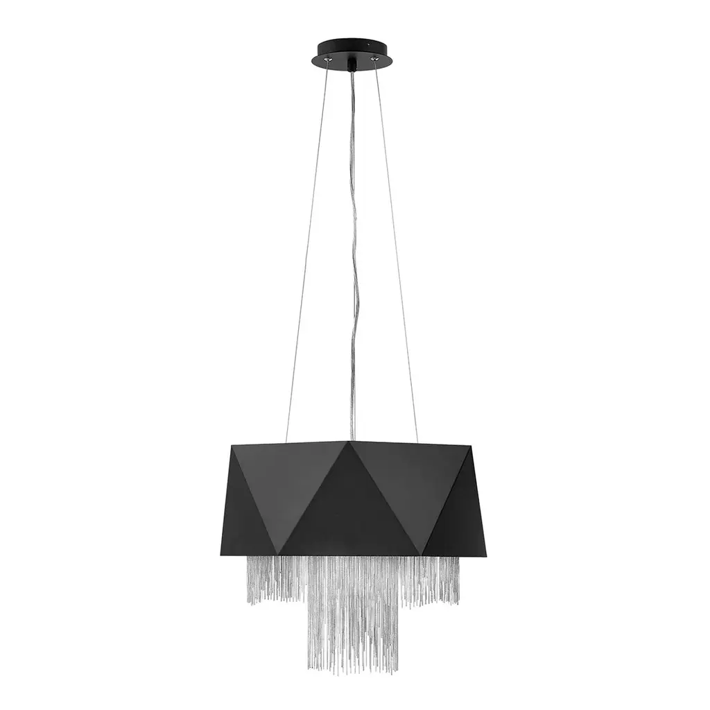 Suspension Zuma 6 lumières — Suspensions Hinkley · Elstead