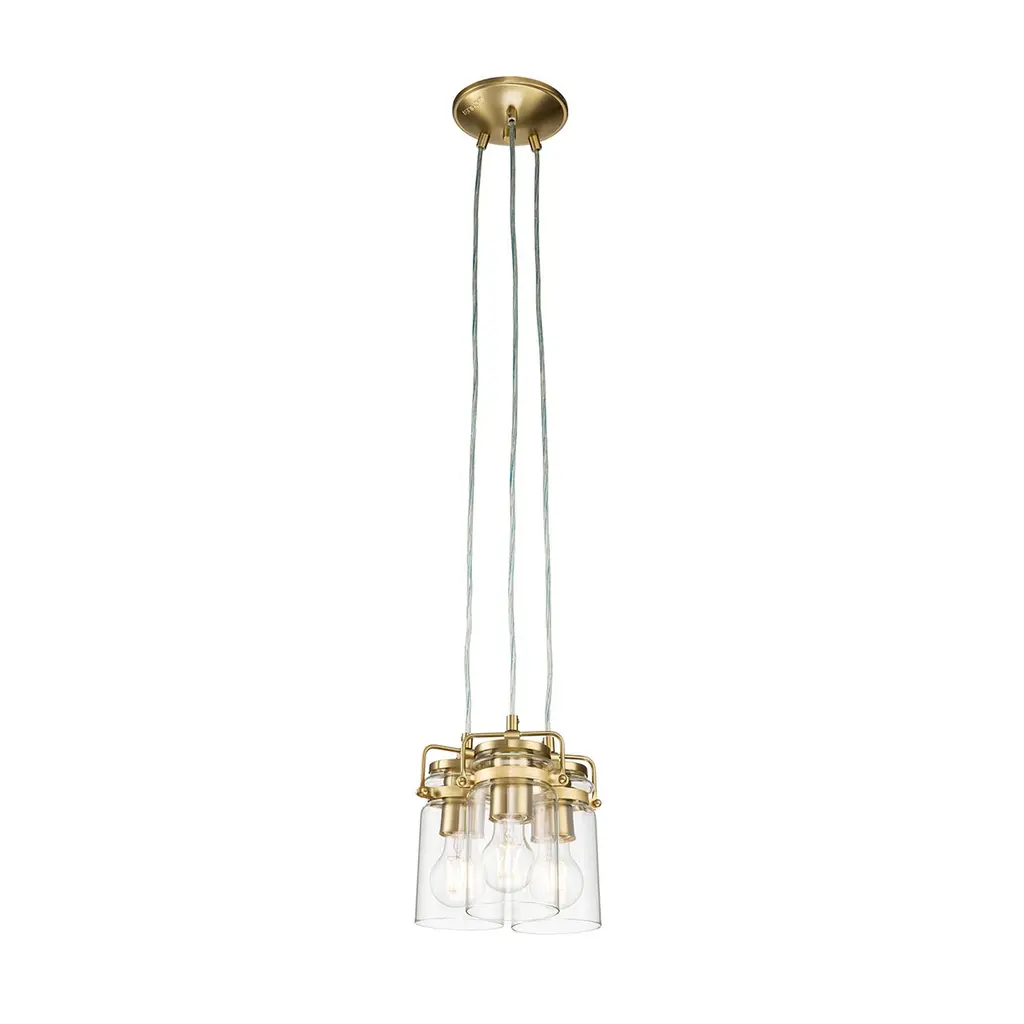 Suspension Brinley 3 lumières — Suspensions Kichler · Elstead
