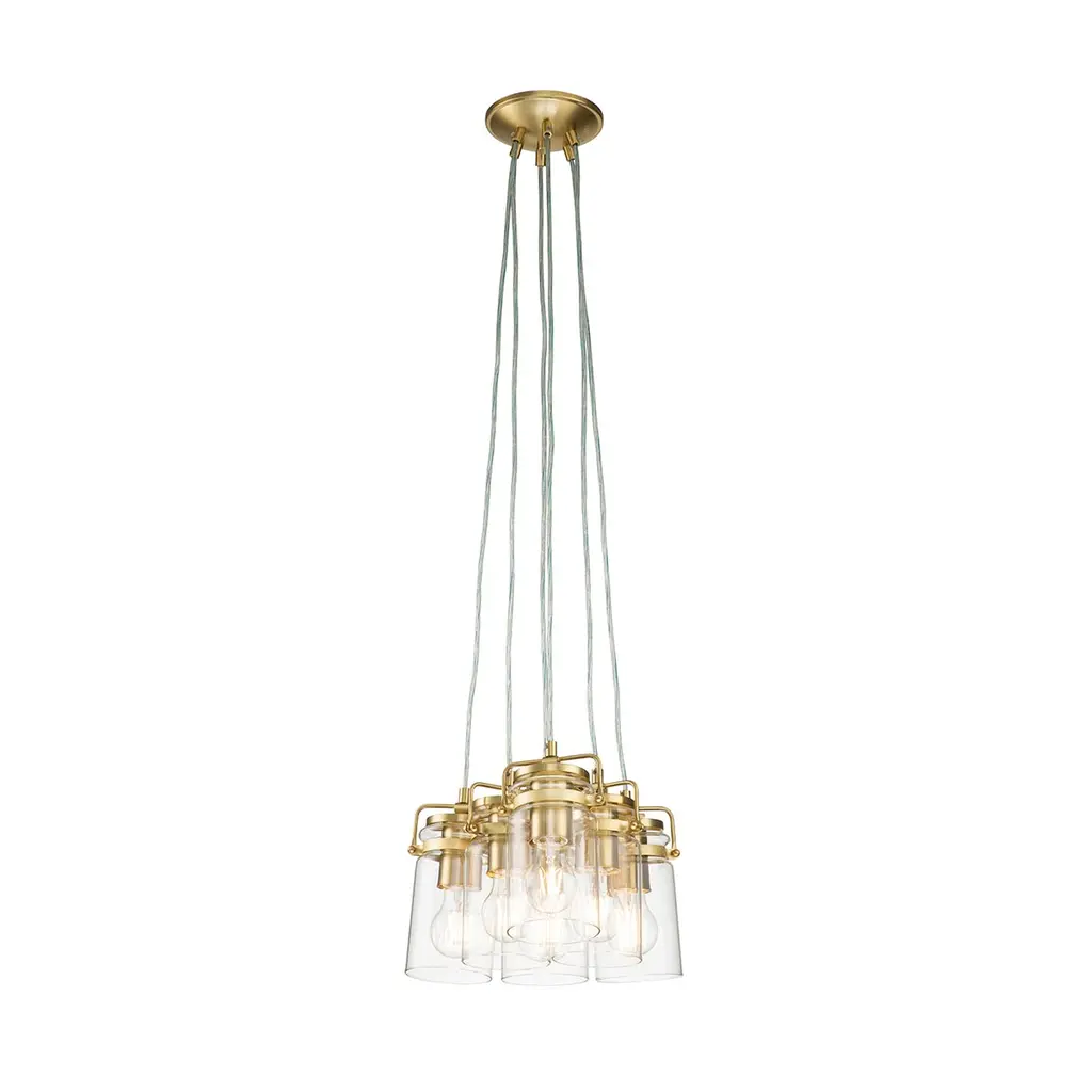 Suspension Brinley 6 lumières — Suspensions Kichler · Elstead