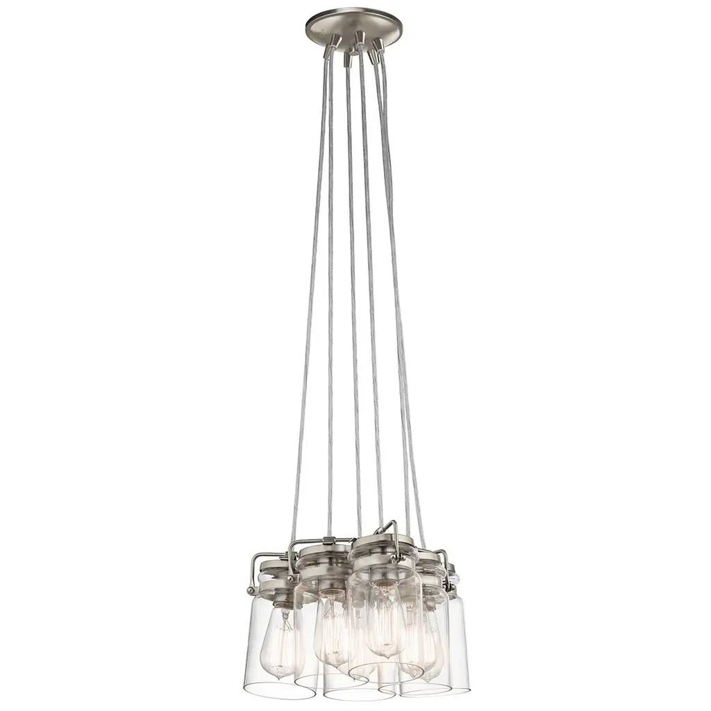 Suspension Brinley 6 lumières — Suspensions Kichler · Elstead