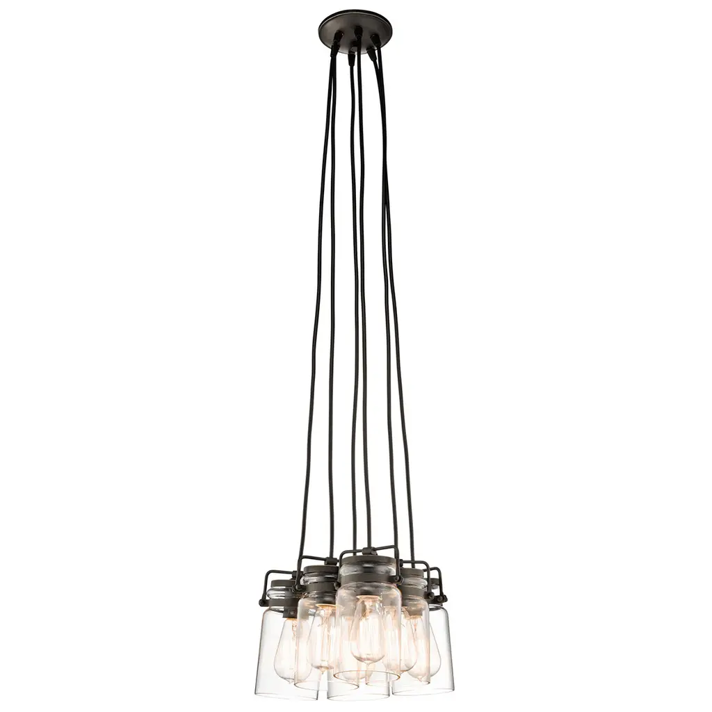 Suspension Brinley 6 lumières — Suspensions Kichler · Elstead