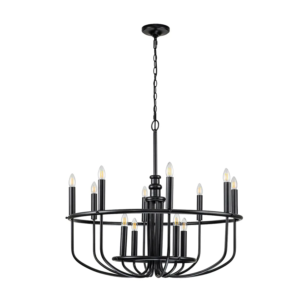 Lustre Capitol Hill 12 lumières — Lustres Kichler · Elstead