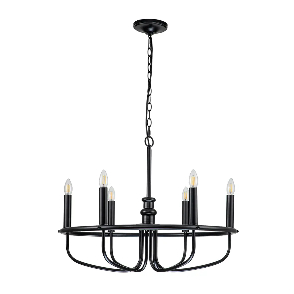 Lustre Capitol Hill 6 lumières — Lustres Kichler · Elstead