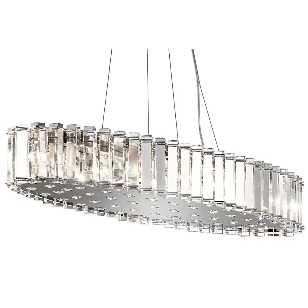 Suspension Crystal Skye 12 lumières — Suspensions Kichler · Elstead