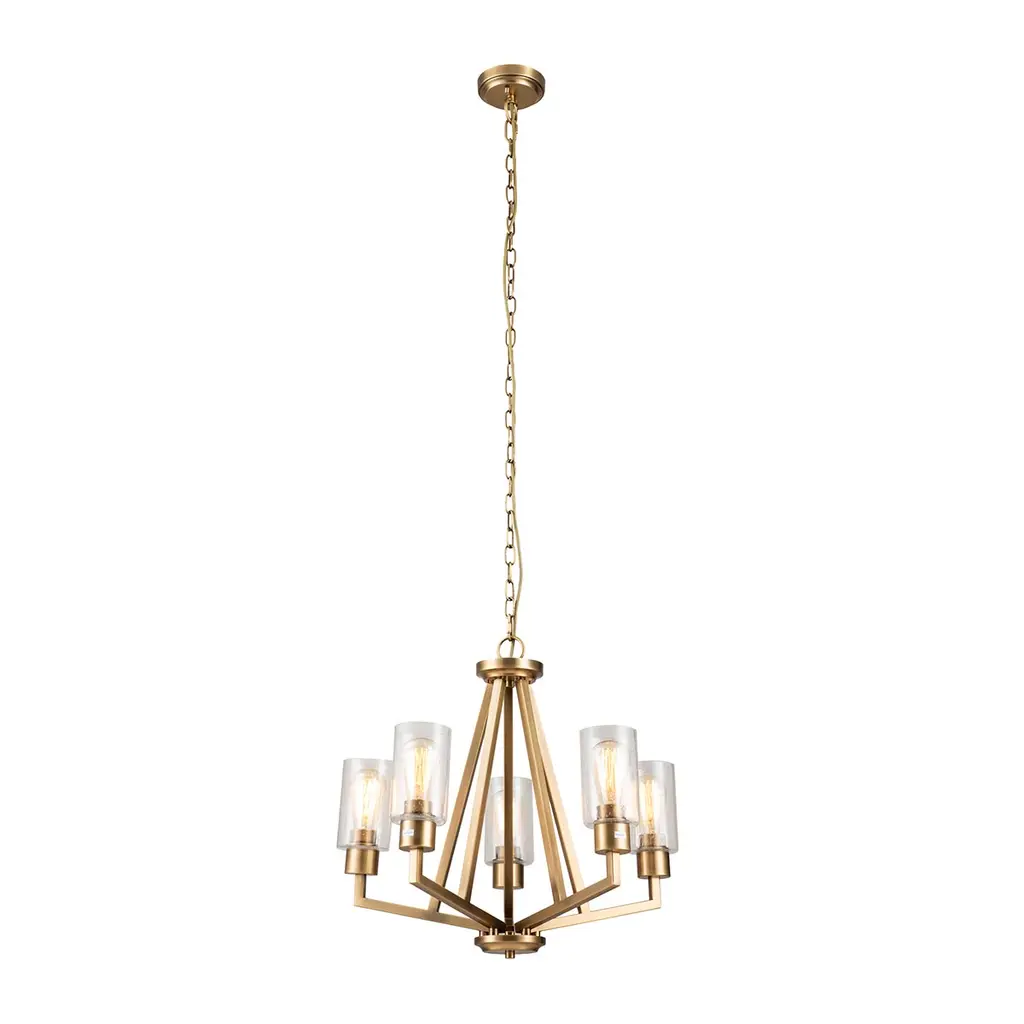 Lustre Deryn 5 lumières — Lustres Kichler · Elstead