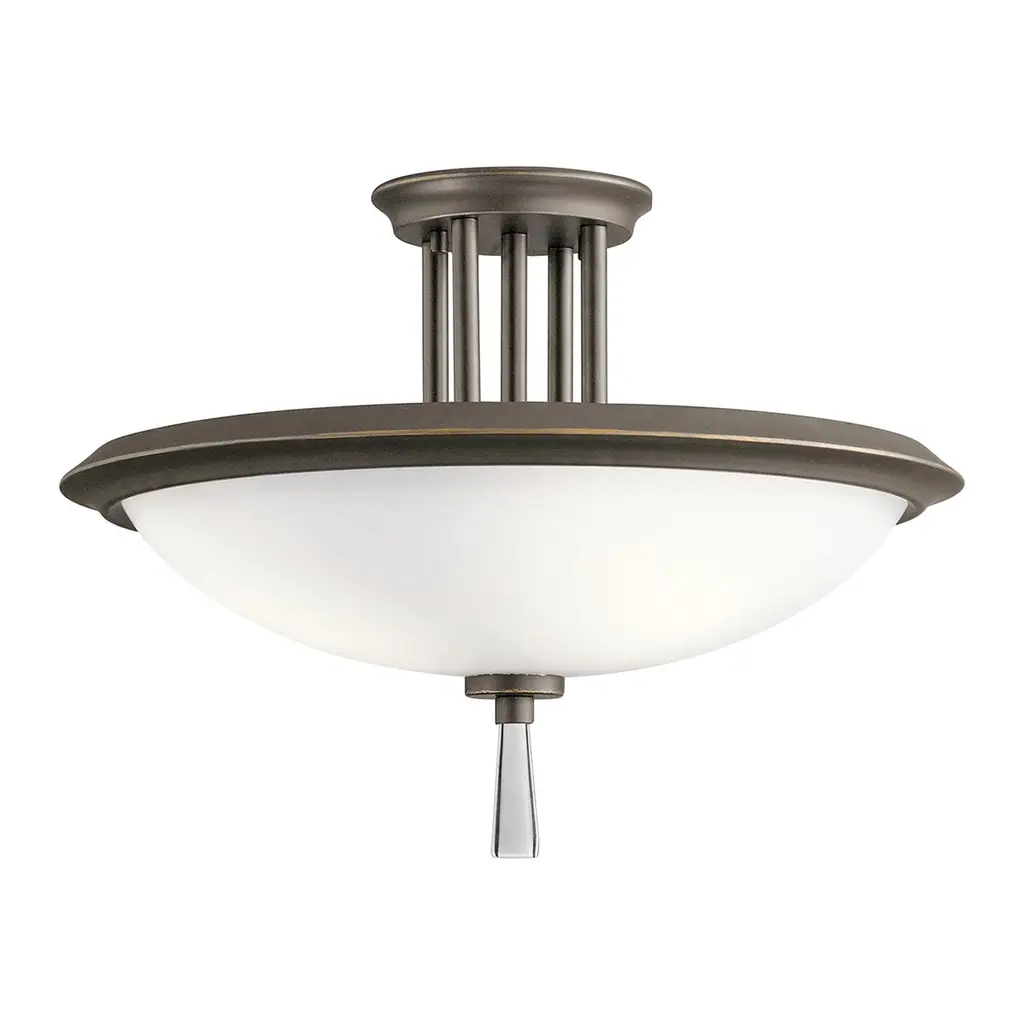 Plafonnier Dreyfus 3 lumières — Plafonniers Kichler · Elstead