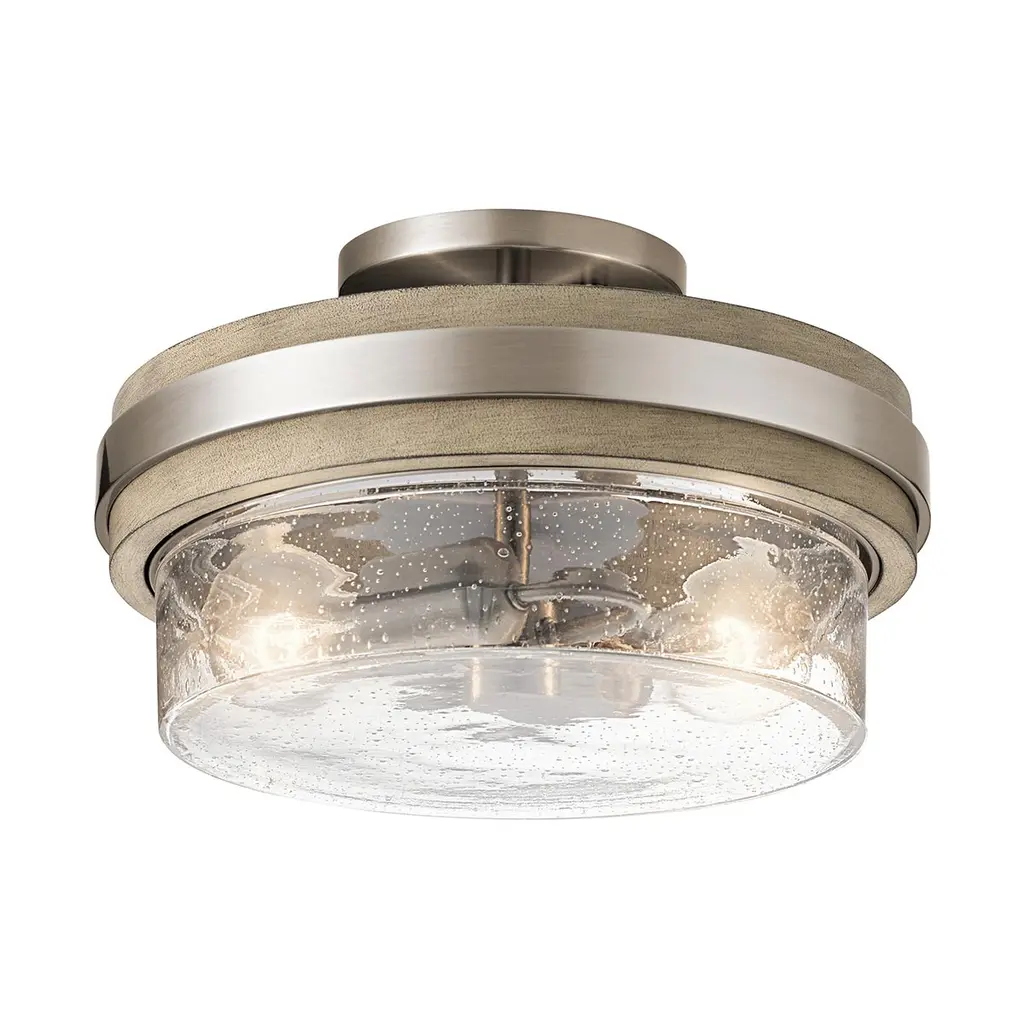Plafonnier Grand Bank 2 lumières — Plafonniers Kichler · Elstead