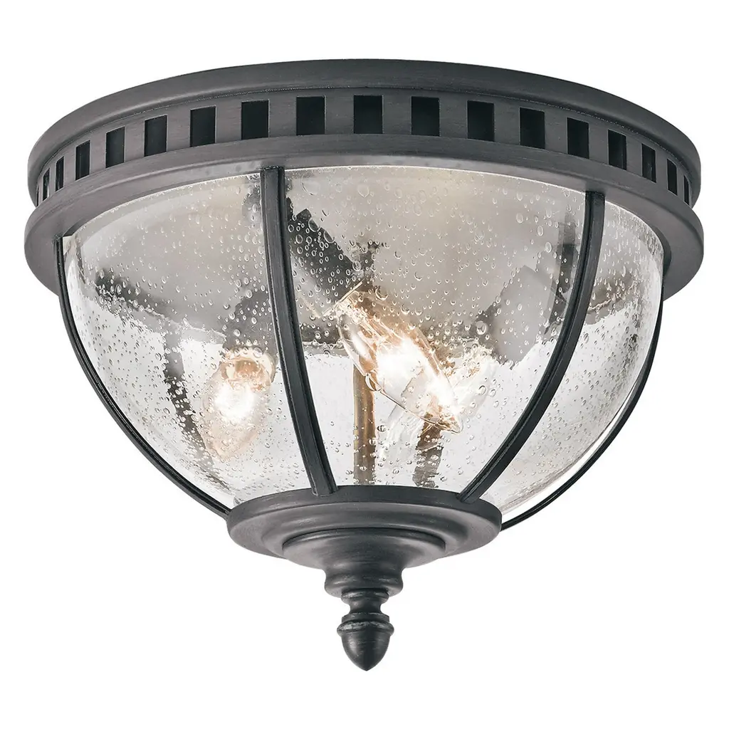 Plafonnier Halleron 3 lumières — Plafonniers Kichler · Elstead