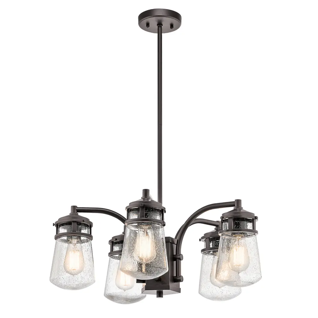 Suspension Lyndon 5 lumières — Suspensions Kichler · Elstead