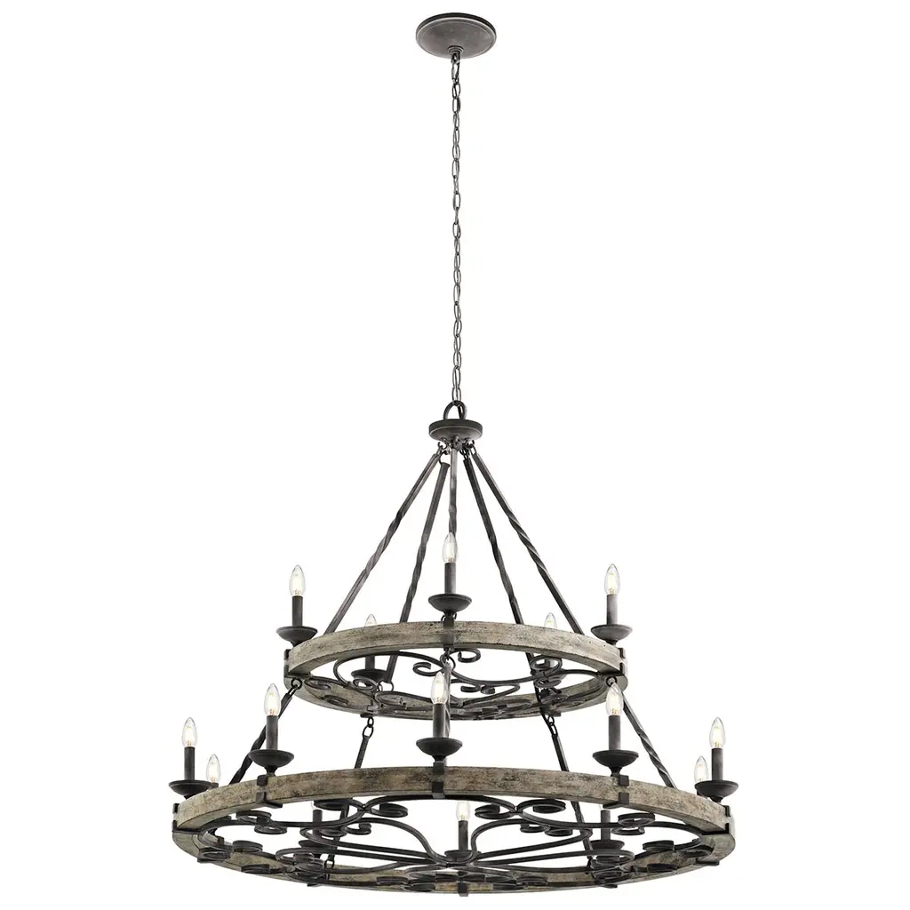 Lustre Taulbee 15 lumières — Lustres Kichler · Elstead