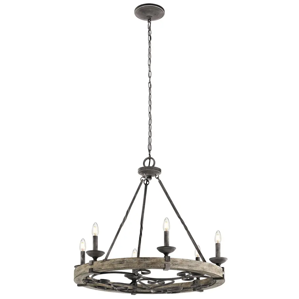 Lustre Taulbee 6 lumières — Lustres Kichler · Elstead