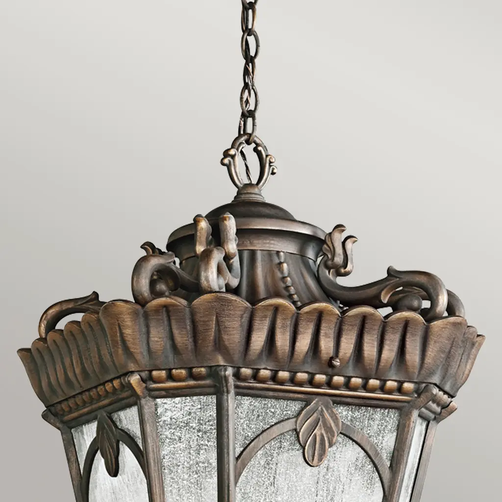 Suspension Tournai 4 lumières — Suspensions Kichler · Elstead
