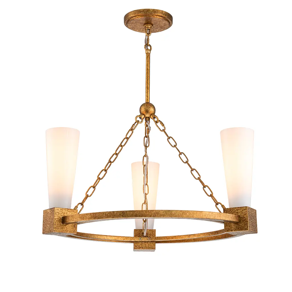 Lustre Kristy 3 lumières — Lustres Elstead Lighting