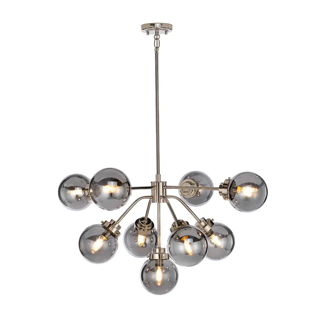 Lustre Kula 9 lumières — Lustres Elstead Lighting