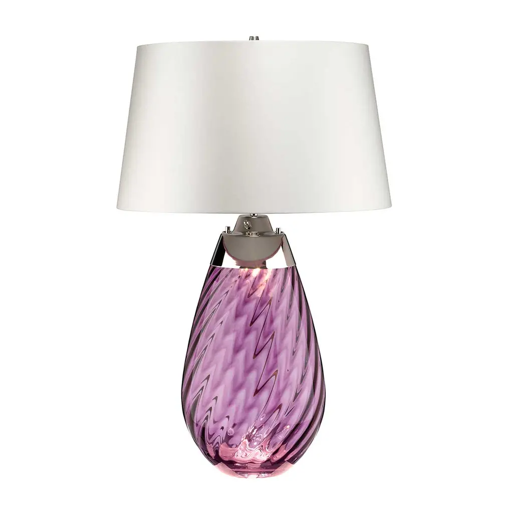 Lampe à poser Lena - Plum — Lampes à poser Elstead Lighting
