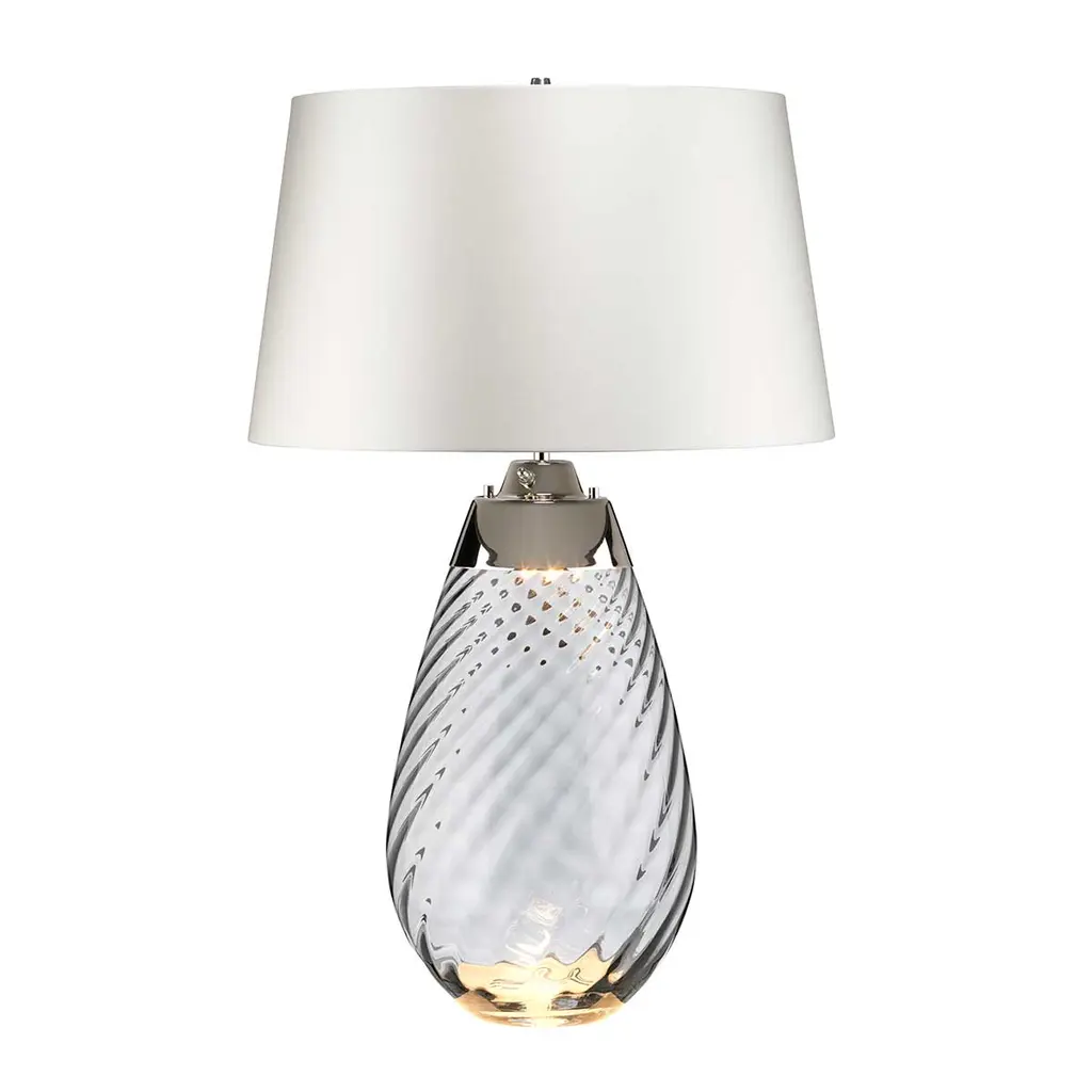 Lampe à poser Lena - Smoke — Lampes à poser Elstead Lighting