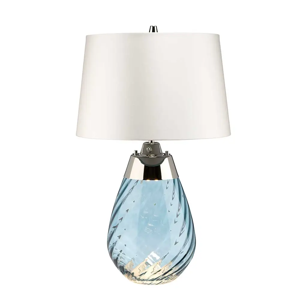 Lampe à poser Lena - Blue — Lampes à poser Elstead Lighting