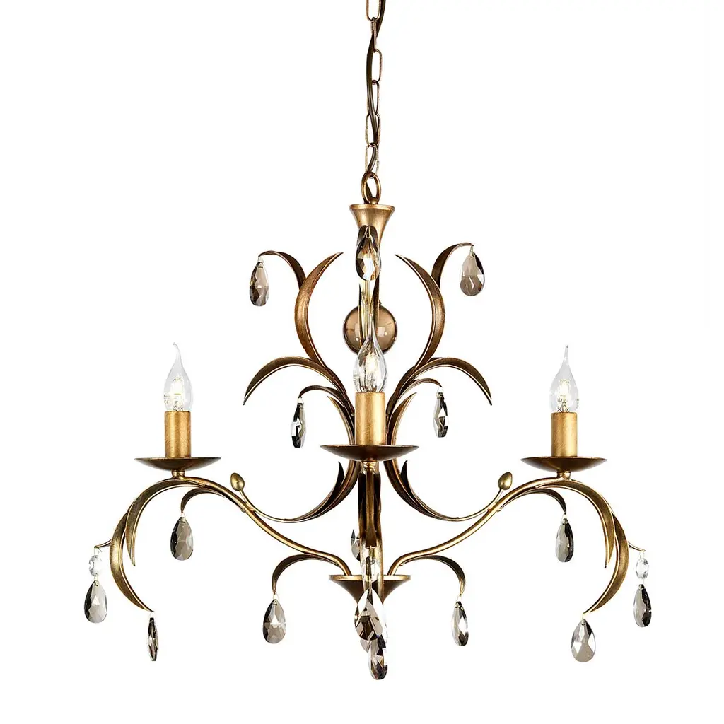 Lustre Lily 3 lumières — Lustres Elstead Lighting