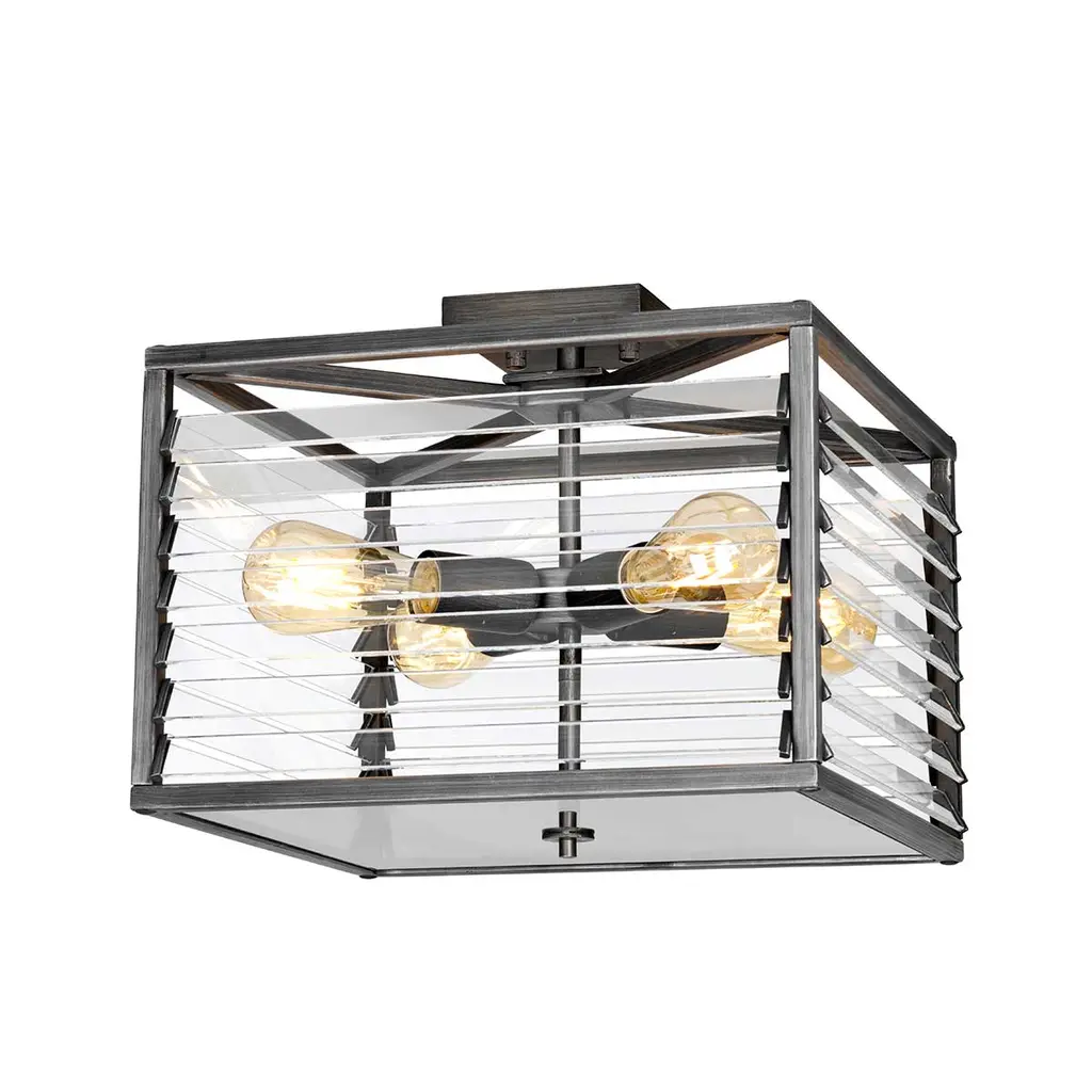 Plafonnier Louvre 4 lumières — Plafonniers Elstead Lighting