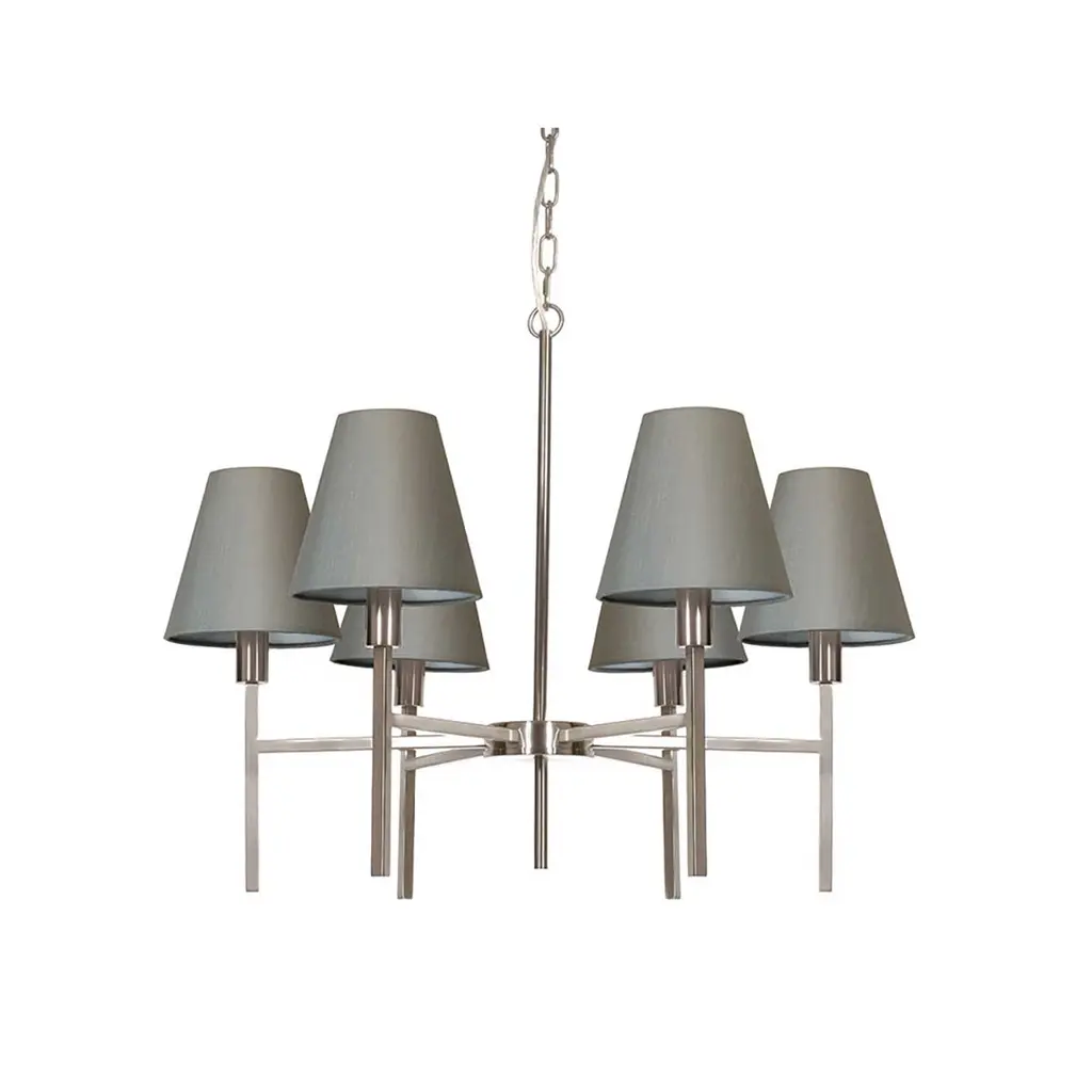 Lustre Lucerne 6 lumières — Lustres Elstead Lighting