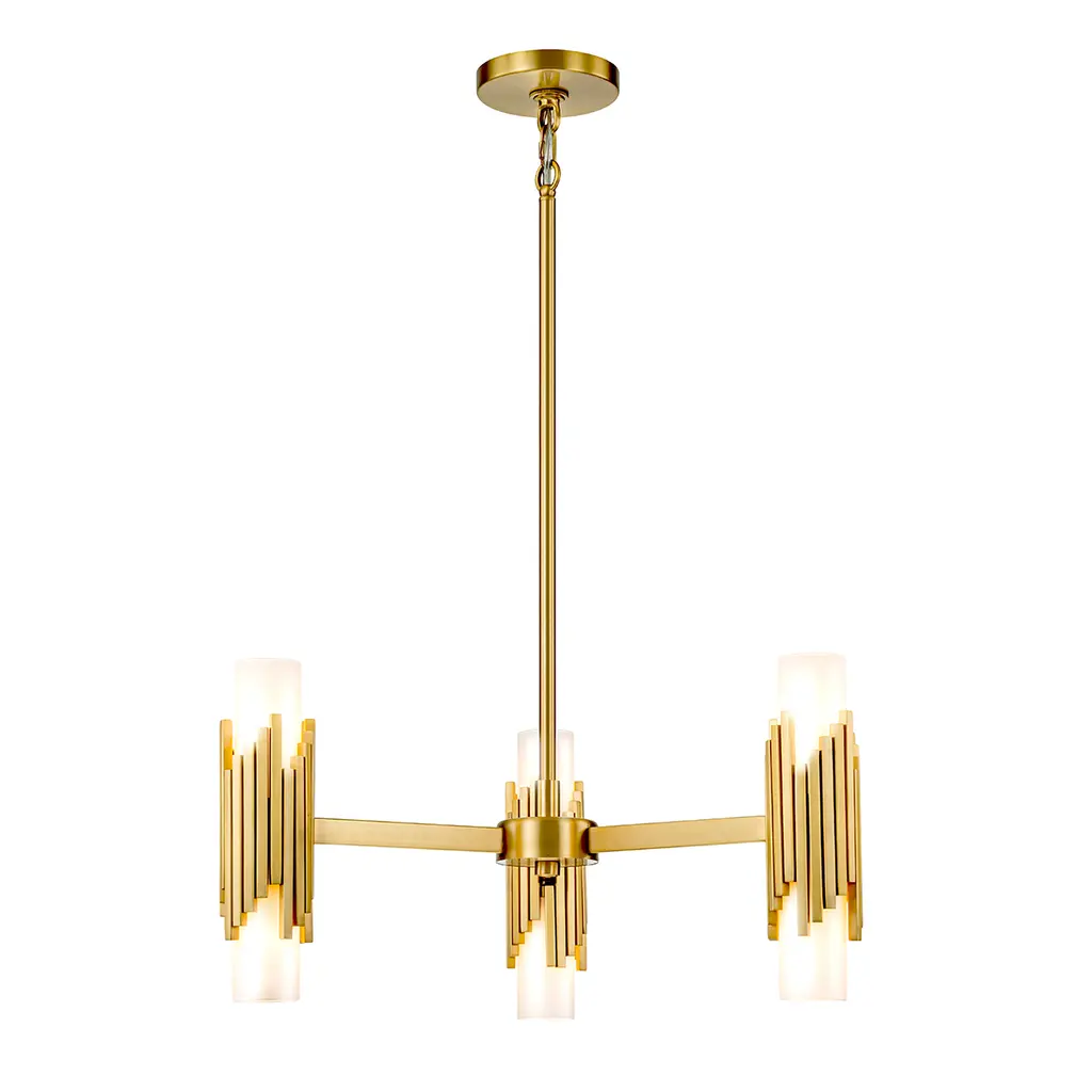 Suspension Marvele 6 lumières — Suspensions Elstead Lighting