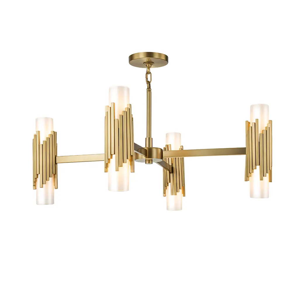 Suspension Marvele 8 lumières — Suspensions Elstead Lighting