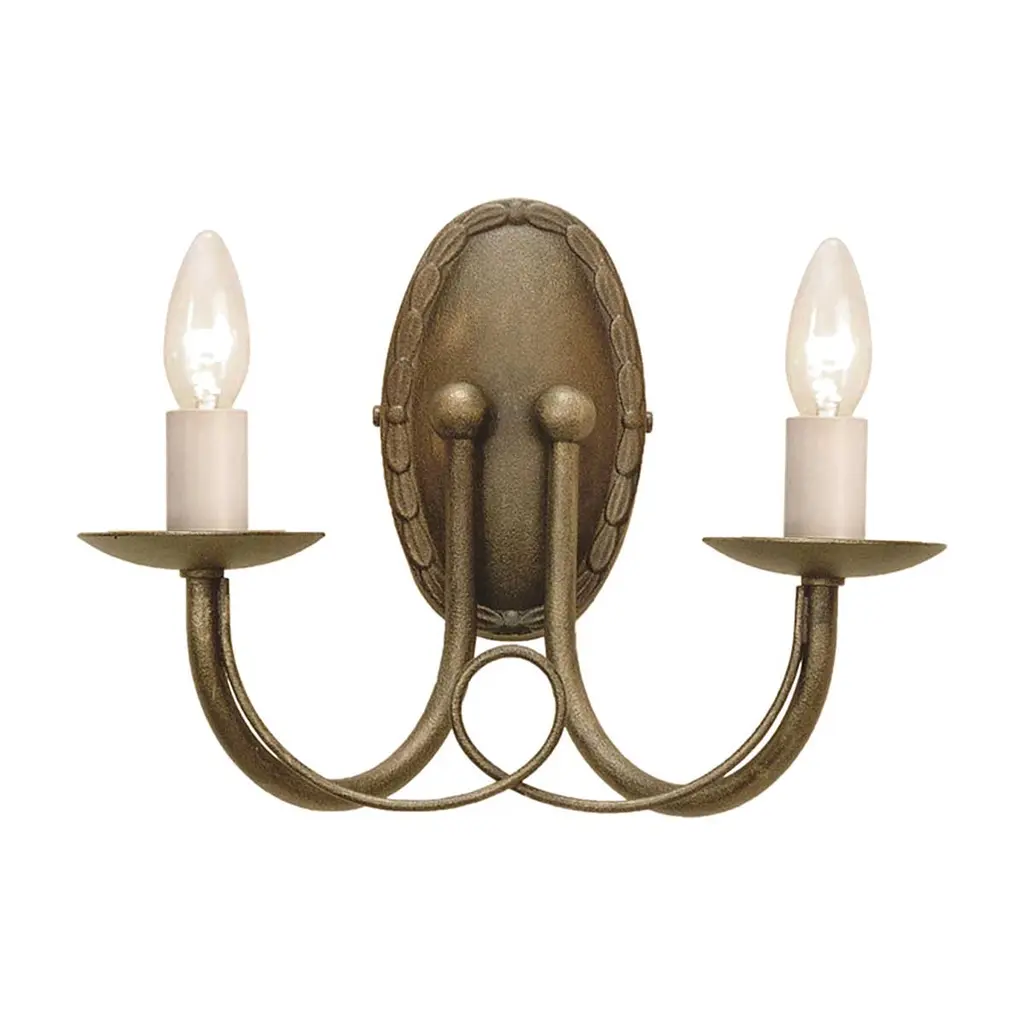 Applique Minster 2 lumières — Appliques murales Elstead Lighting
