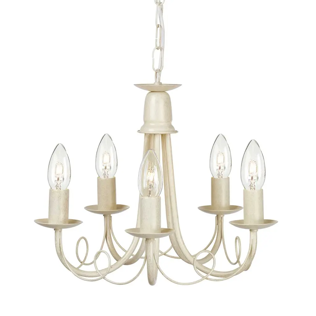 Lustre Minster 5 lumières — Lustres Elstead Lighting