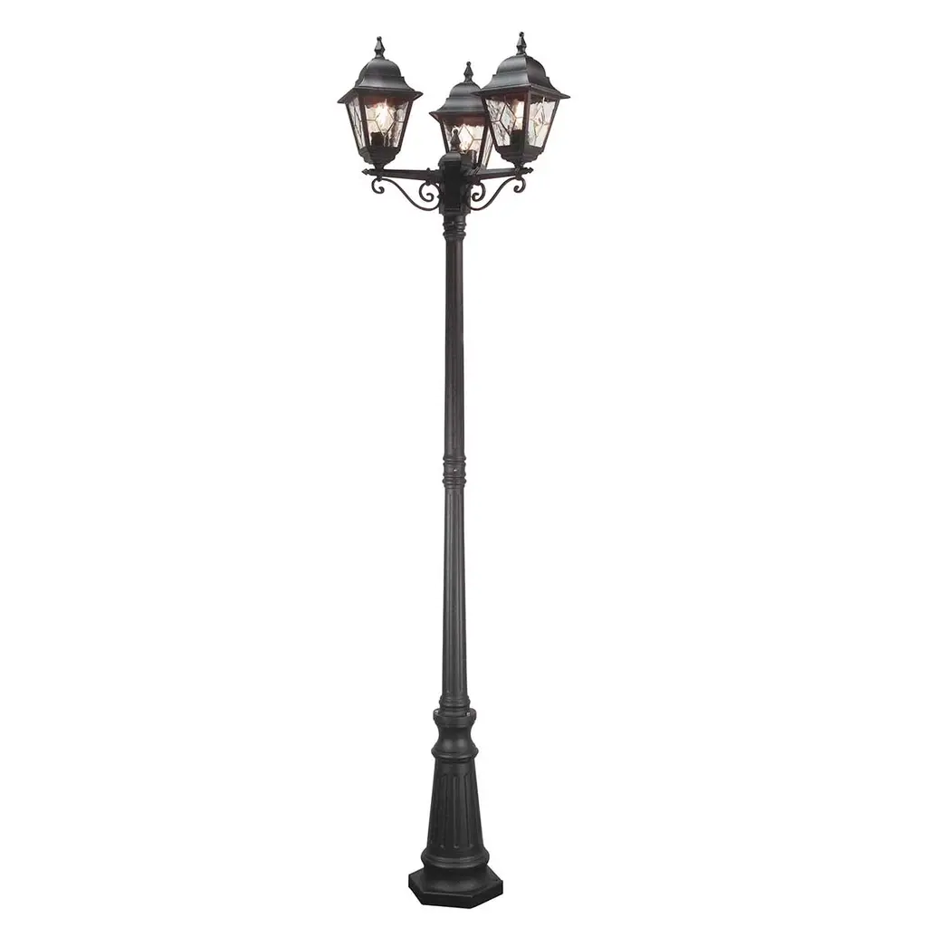 Lampadaire Norfolk 3 lumières — Lampadaires Elstead Lighting
