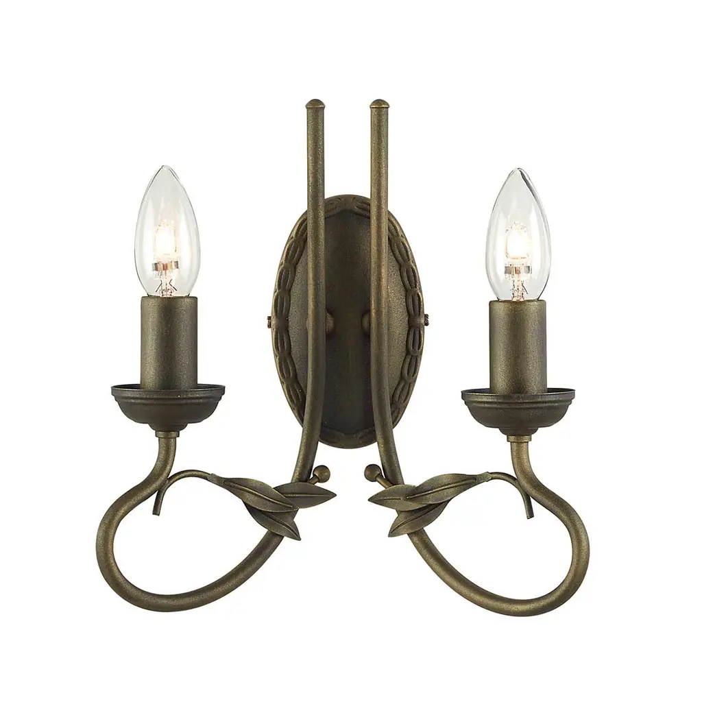 Applique Olivia 2 lumières — Appliques murales Elstead Lighting