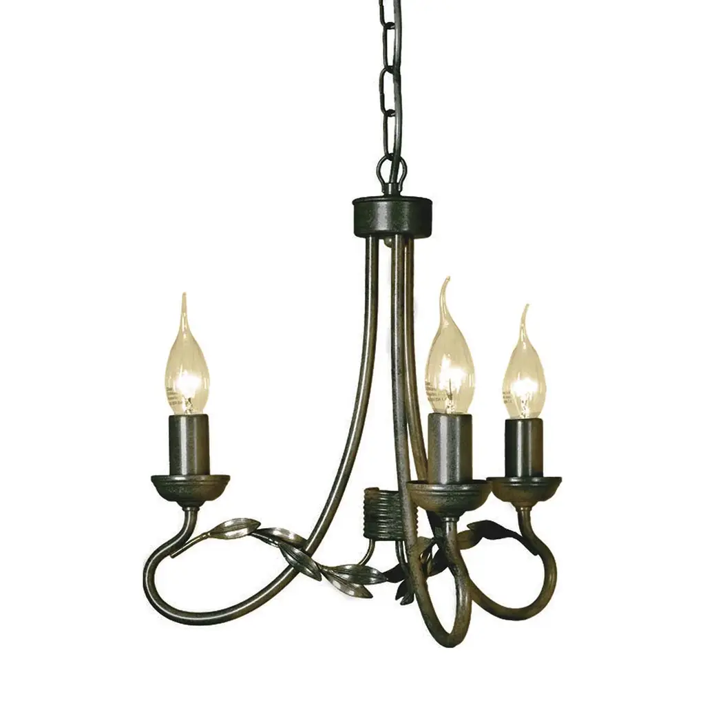 Lustre Olivia 3 lumières — Lustres Elstead Lighting