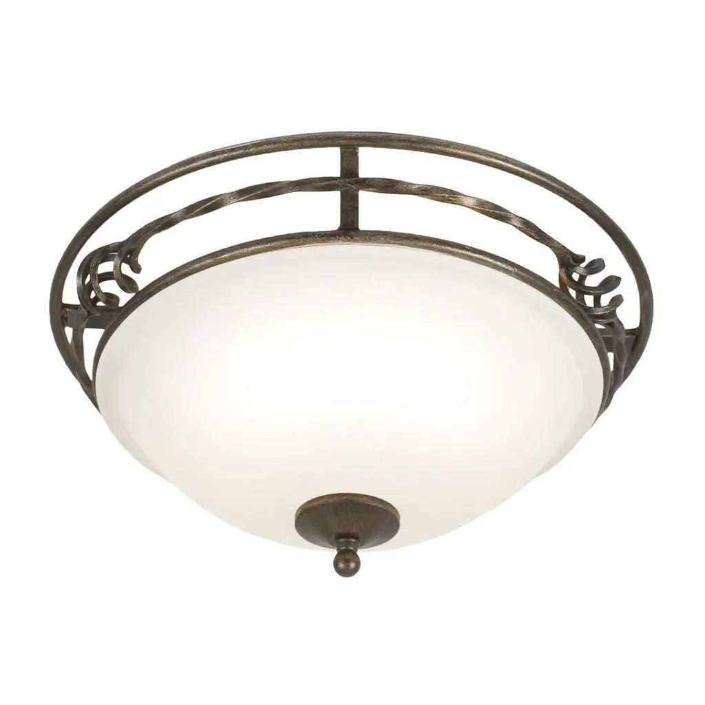 Plafonnier Pembroke 2 lumières — Plafonniers Elstead Lighting